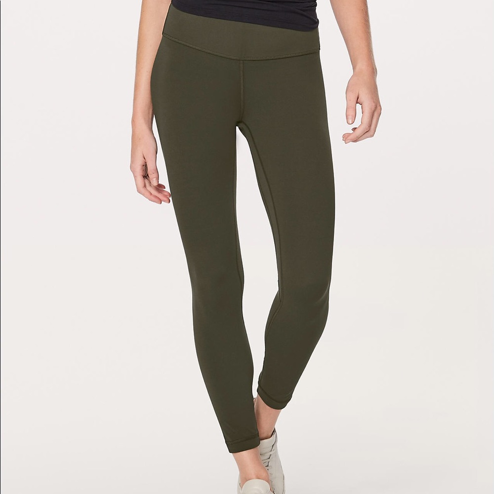 Lululemon Align II Pant -  Size 2, Dark Olive